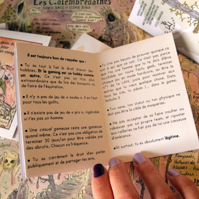 Mini guide de survie pour gameuses enragées - mini zine