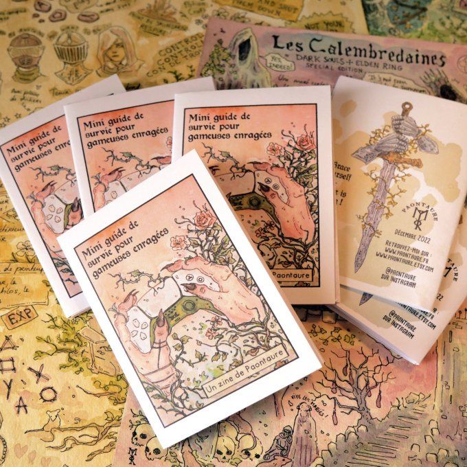 Mini guide de survie pour gameuses enragées - mini zine