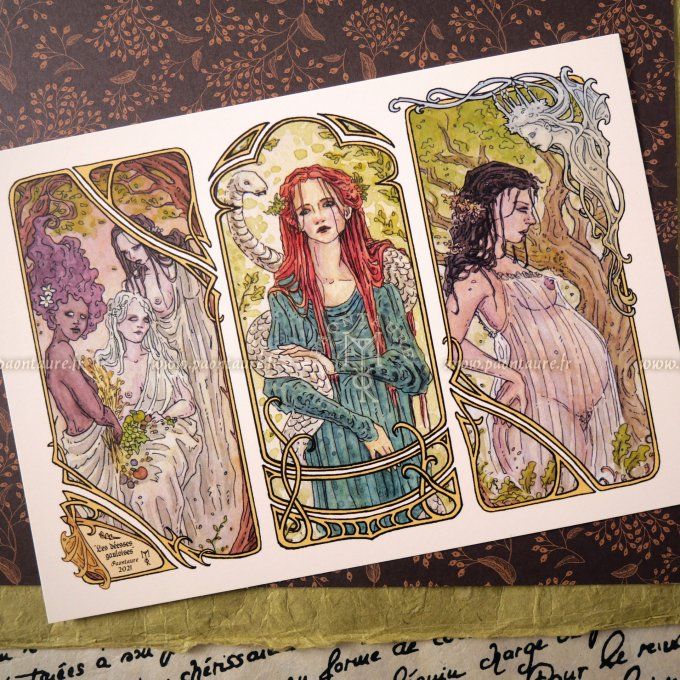 DEESSES GAULOISES - Petit Print format A5