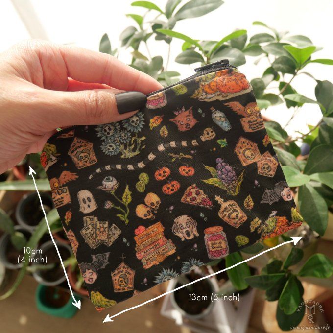Mini pochette zippée - porte monnaie