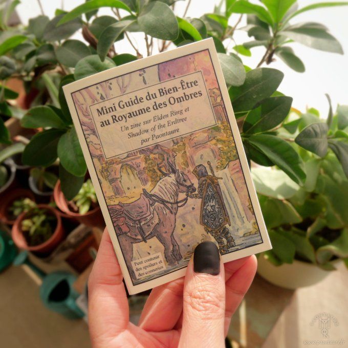 Mini guide du bien-être au Royaume des Ombres - mini zine geek