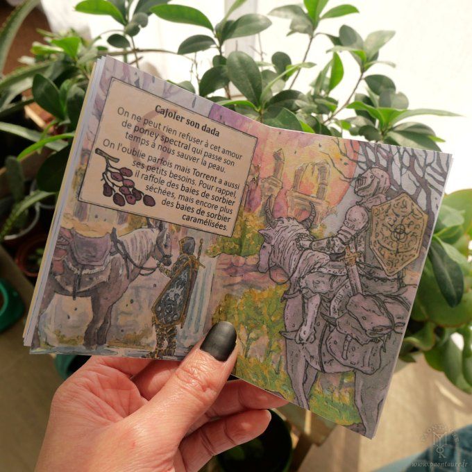 Mini guide du bien-être au Royaume des Ombres - mini zine geek