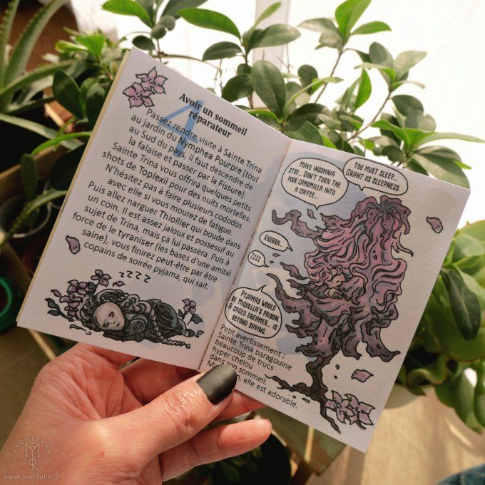 Mini guide du bien-être au Royaume des Ombres - mini zine geek