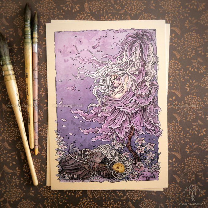 FANART ELDEN RING - Petit Print format A5  - Copie