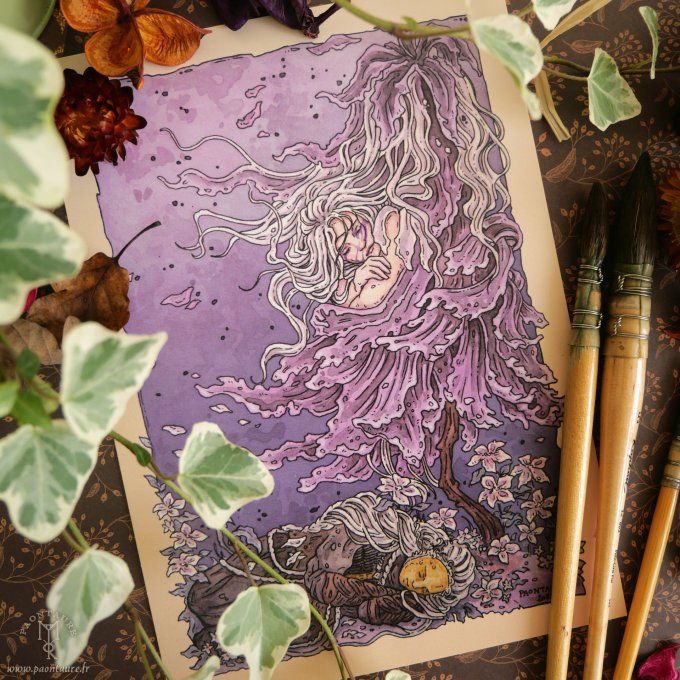 FANART ELDEN RING - Petit Print format A5  - Copie