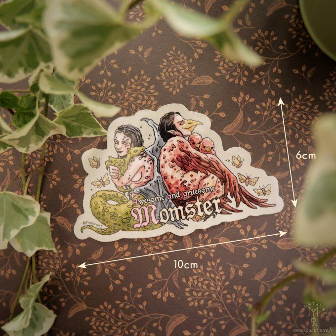 Sticker vinyle MOMSTER