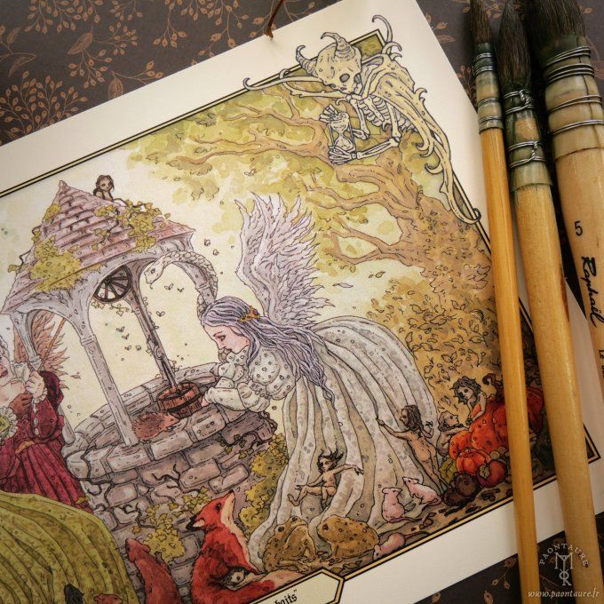 PUITS DES SOUHAITS - Petit Print format A5