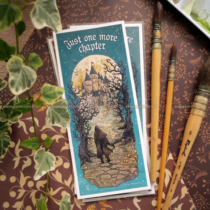 DARK FANTASY - Marque page sur papier premium fine art