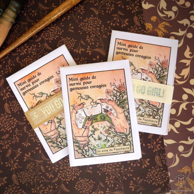 Mini guide de survie pour gameuses enragées - mini zine