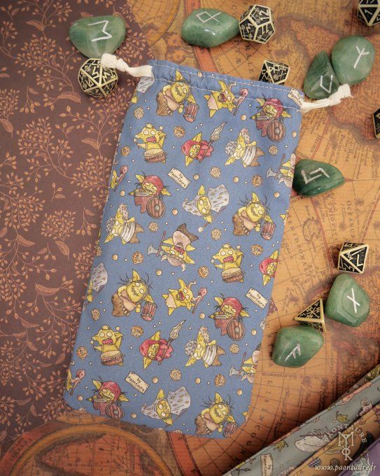 GOBELINS - Pochon à dés en coton - étui à lunettes vapote
